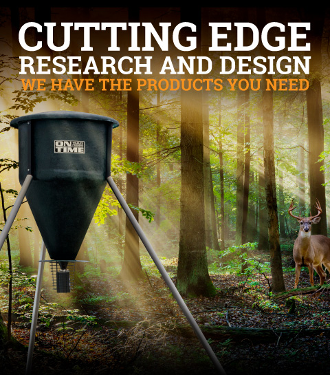 thumbnail image 2 of T-Post Deer Feeder – Plastic, Pre-Assembled, USA Made, For Deer Hogs Turkey 2 of 3